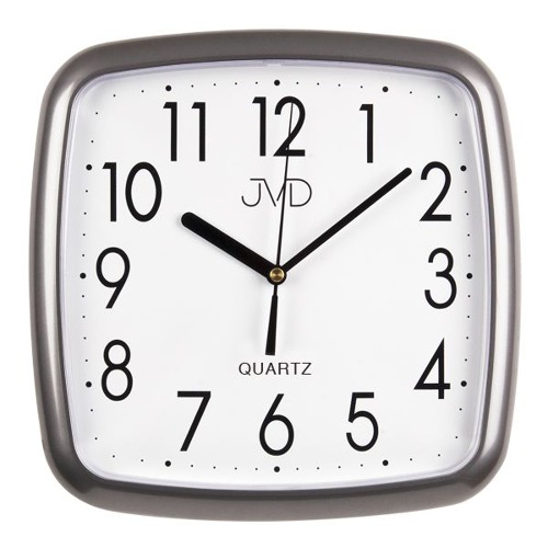 Plastové nástěnné hodiny JVD h615-17