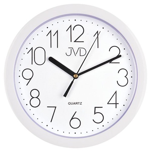 Plastové nástěnné hodiny JVD h612-1