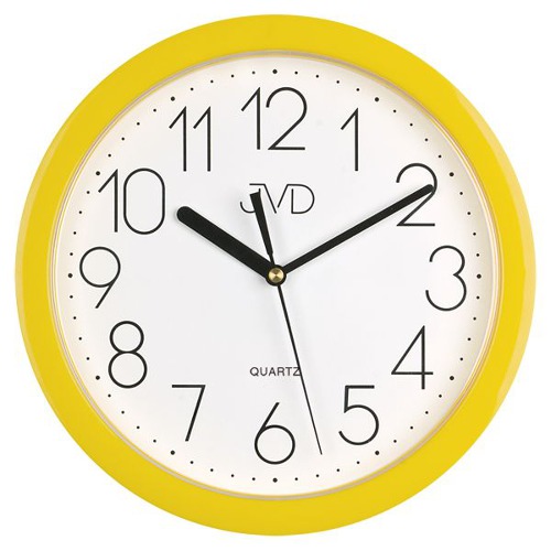 Plastové nástěnné hodiny JVD h612-12