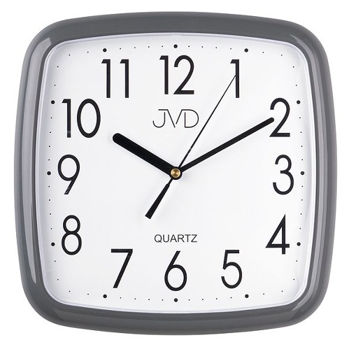 Plastové nástěnné hodiny JVD h615-1
