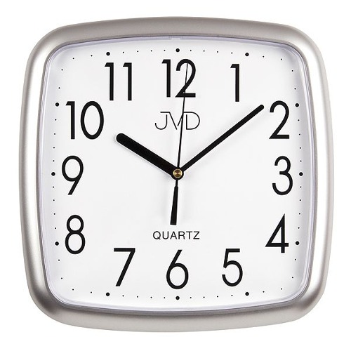 Plastové nástěnné hodiny JVD h615-16
