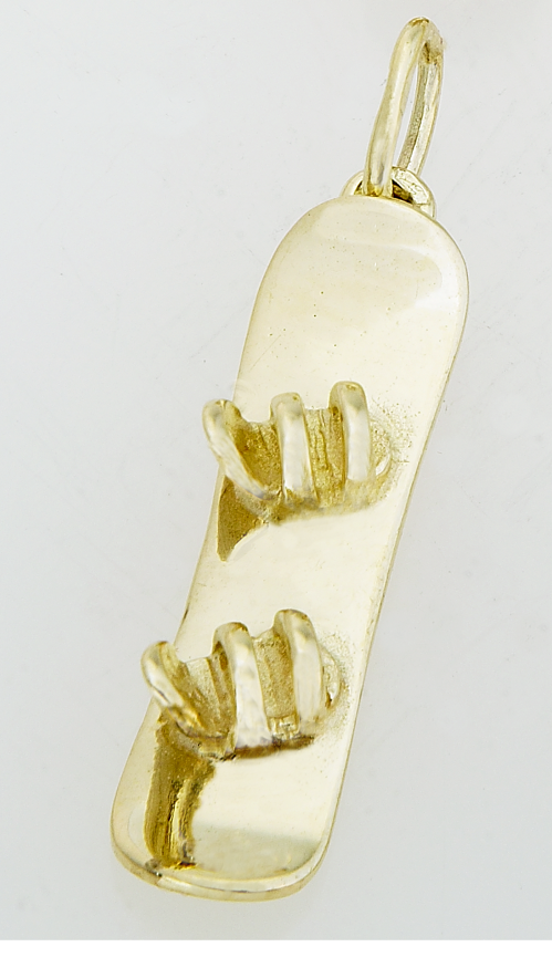přívěsek zlatý snowboard Z01-1405-001
