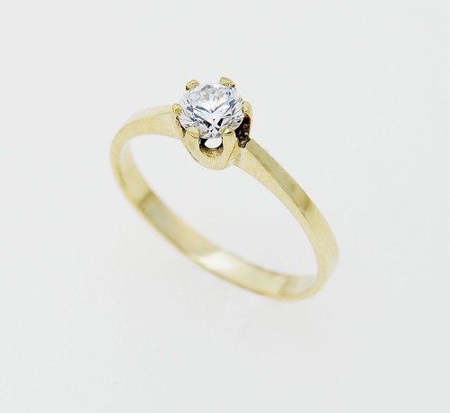 prsteny zásnubní zlaté Z02-1002-003
